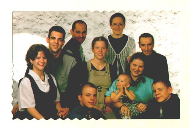 meine Geschwister mit Schw�ger